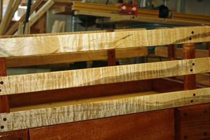 Spalted Curly Maple Slats
